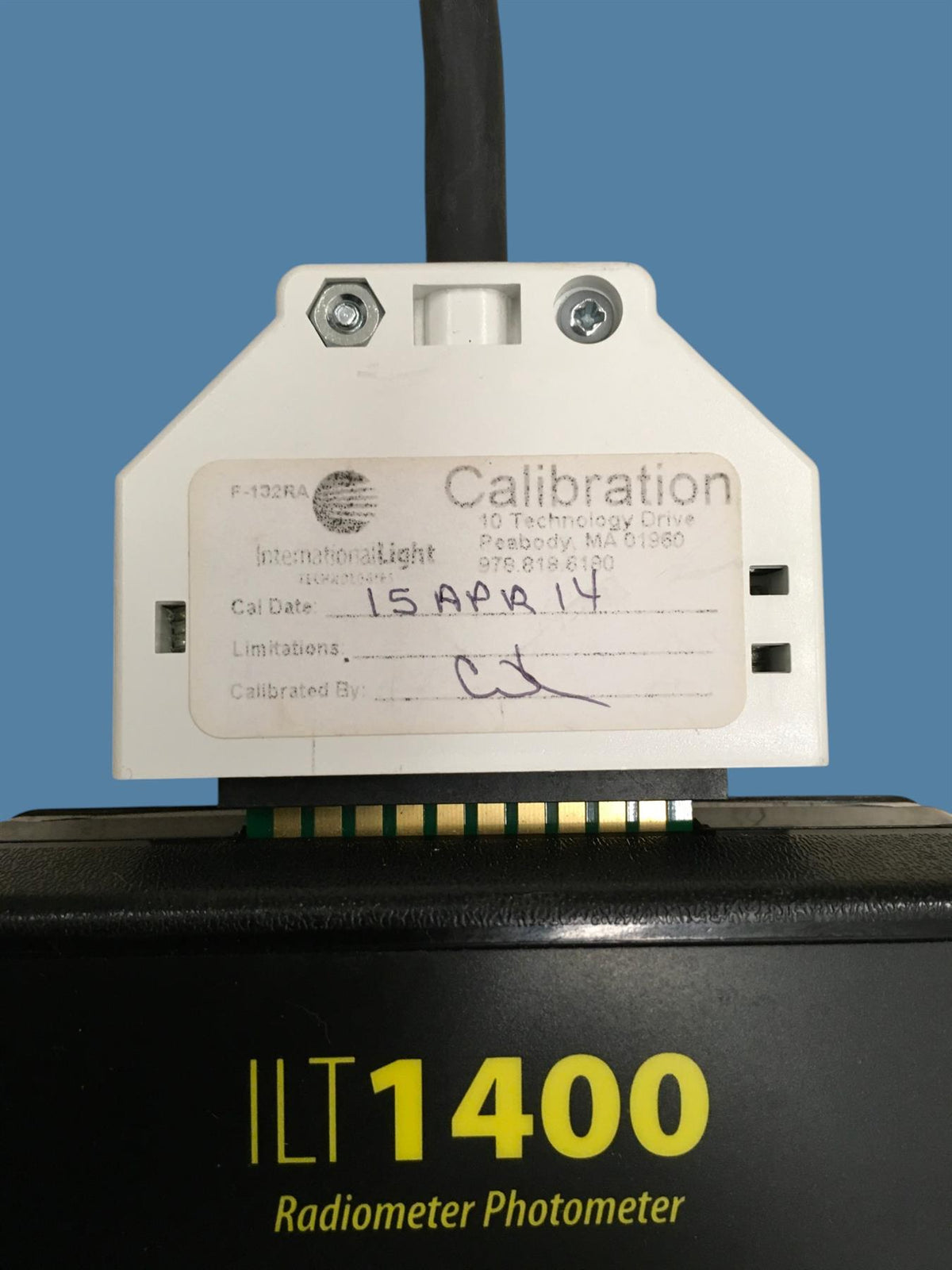 International Light ILT1400 Radiometer Photometer & SEL033 Probe, Case, New Batt