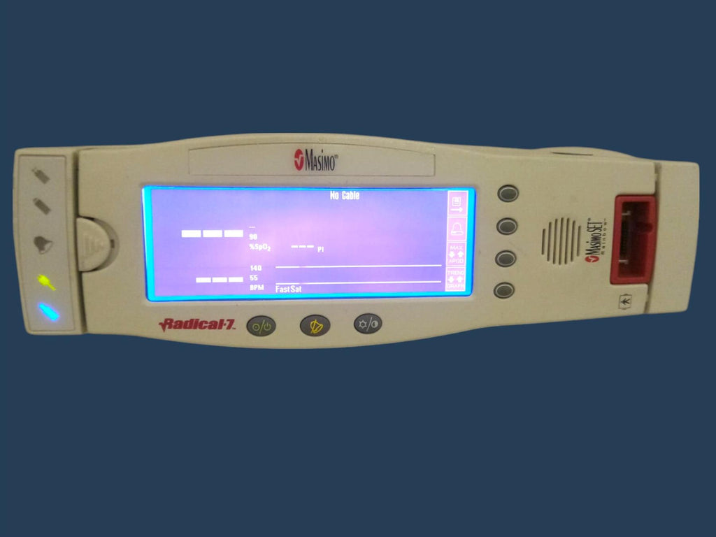 Masimo Radical-7 Rainbow Pulse Oximeter Monitor w/ RDS-3 Dock