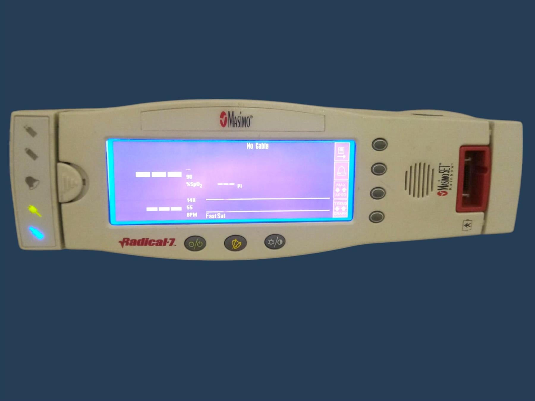 Masimo Radical-7 Rainbow Pulse Oximeter Monitor w/ RDS-3 Dock