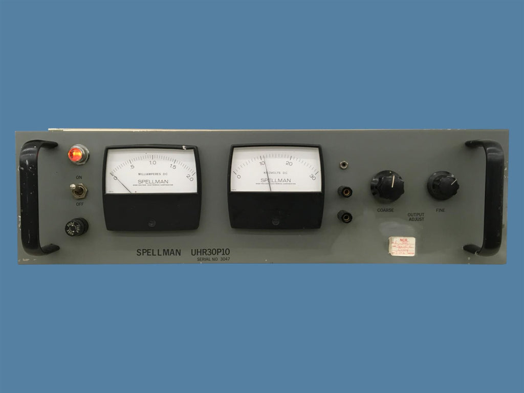 Spellman UHR30P10 High Voltage Power Supply