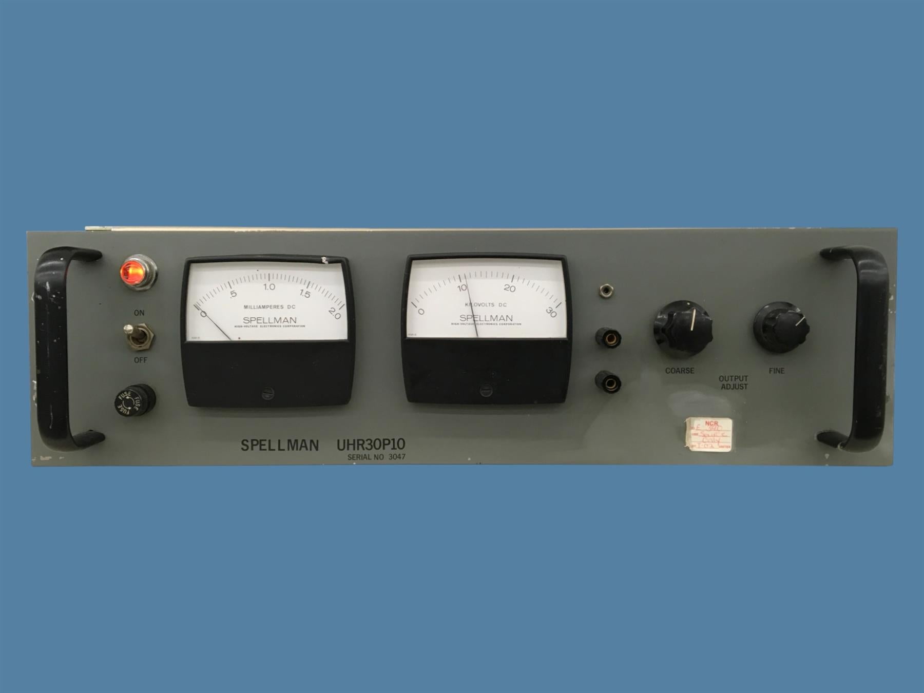 Spellman UHR30P10 High Voltage Power Supply