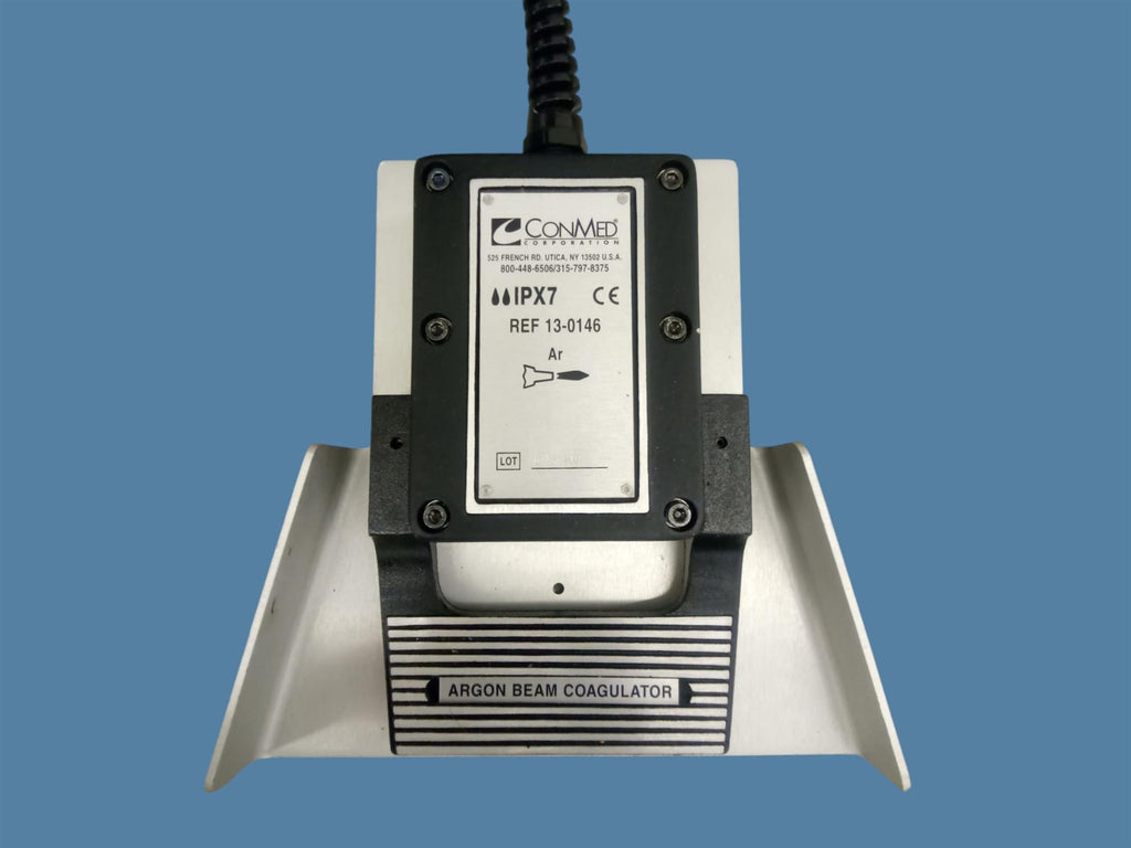 ConMed System 7550 Electrosurgical Generator Unit w/ Footswitches & Adapters