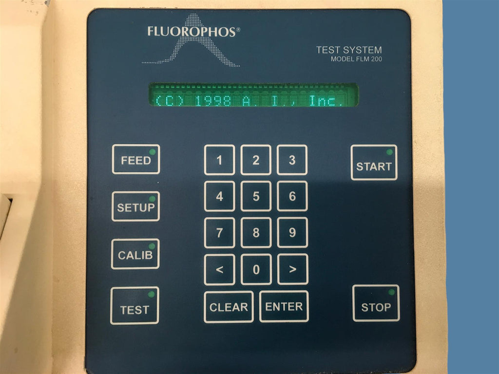 Advanced Instruments FLM-200 Fluorophos Test System v2.2