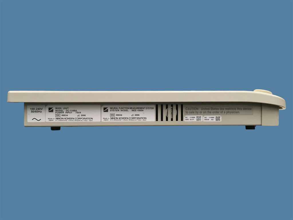 Nihon Kohden Neuromaster MEE-1000A Neural Function Measurement System (2006)