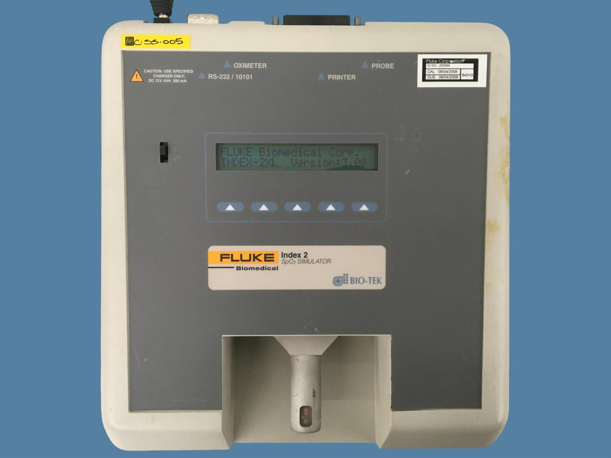 Fluke Biomedical Index 2 SpO2 Simulator INDEX-2XLFE [See Description]