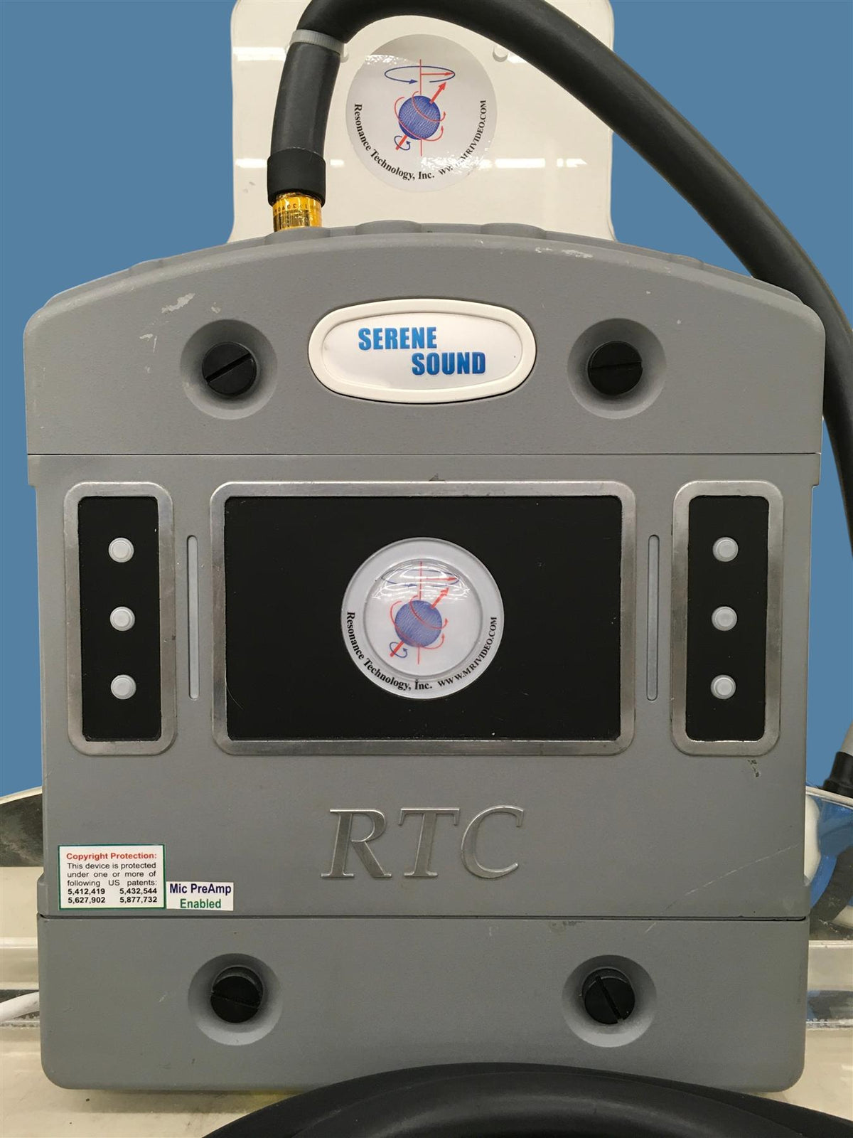 Resonance Technology Serene Sound MRI Transducer & Headset - For Parts / Repair