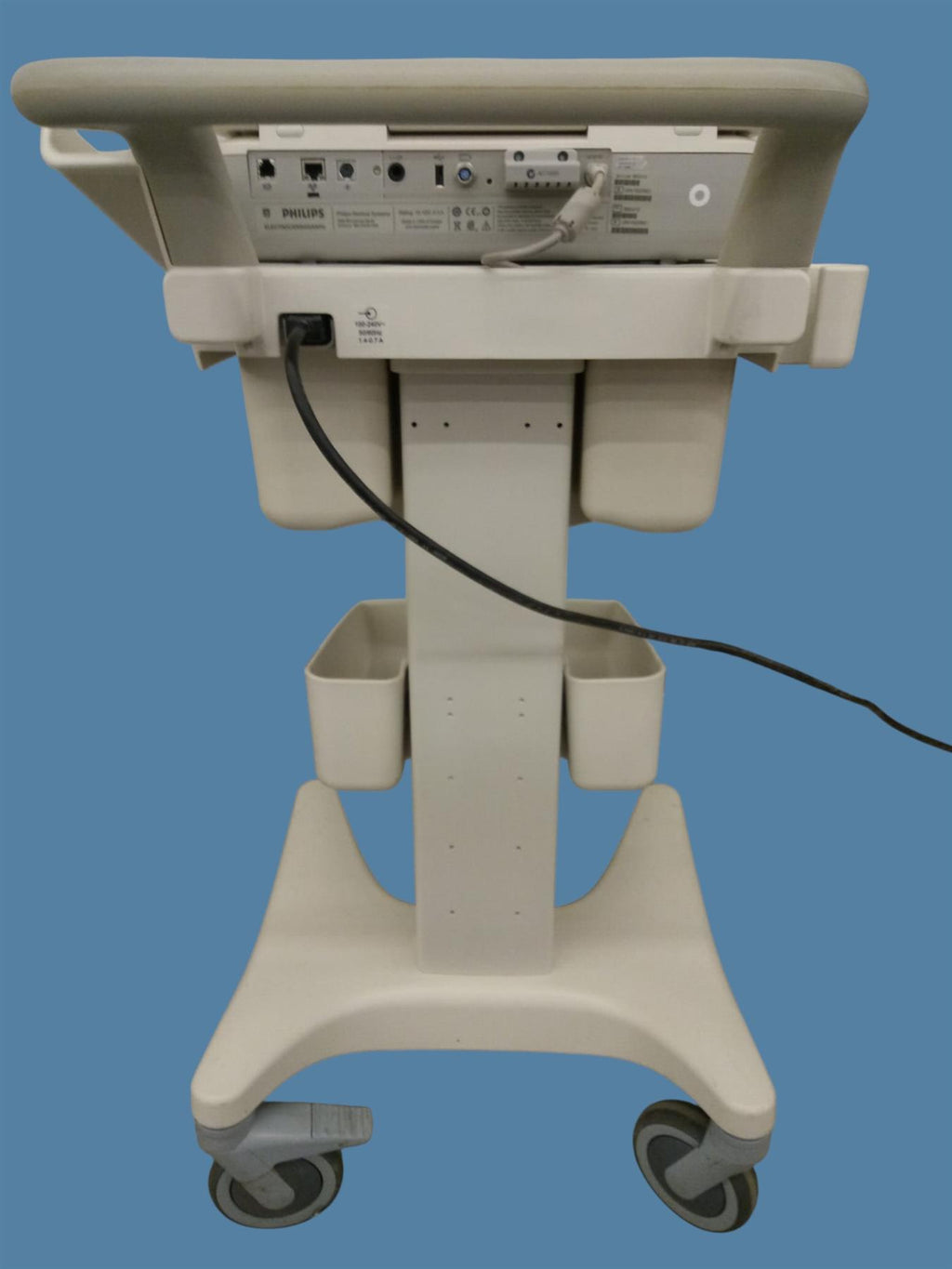 Philips PageWriter TC70 Color TouchScreen ECG/EKG Machine + Cart/WiFi/PowerSpply