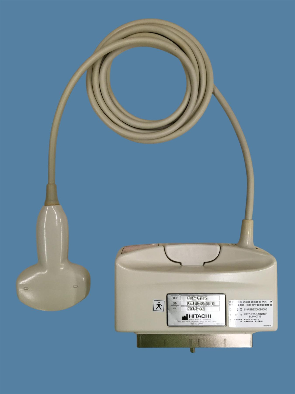 Hitachi EUP-C715 Convex Array 1/5MHz Ultrasound Transducer Probe (2013)