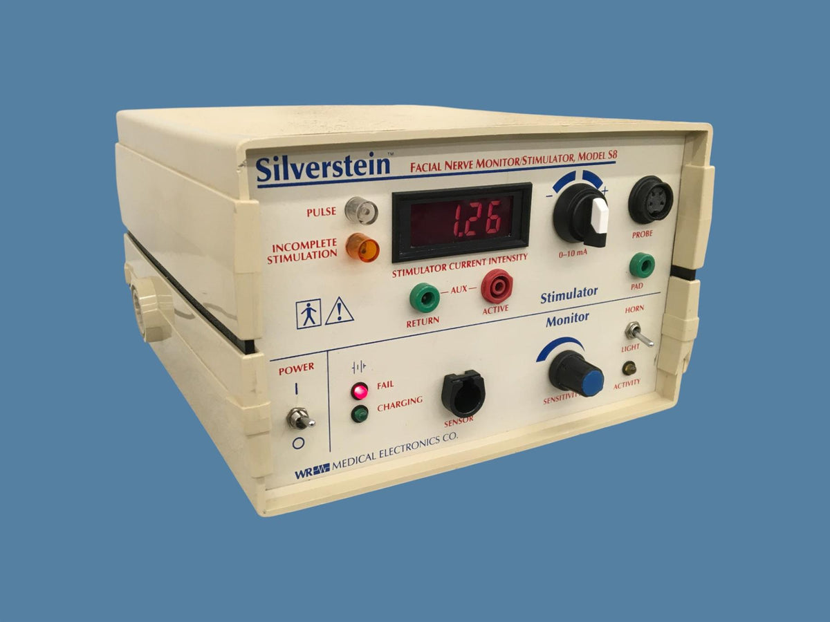 WR Medical Electronics Silverstein Facial Nerve Monitor/Stimulator Model S8 2005