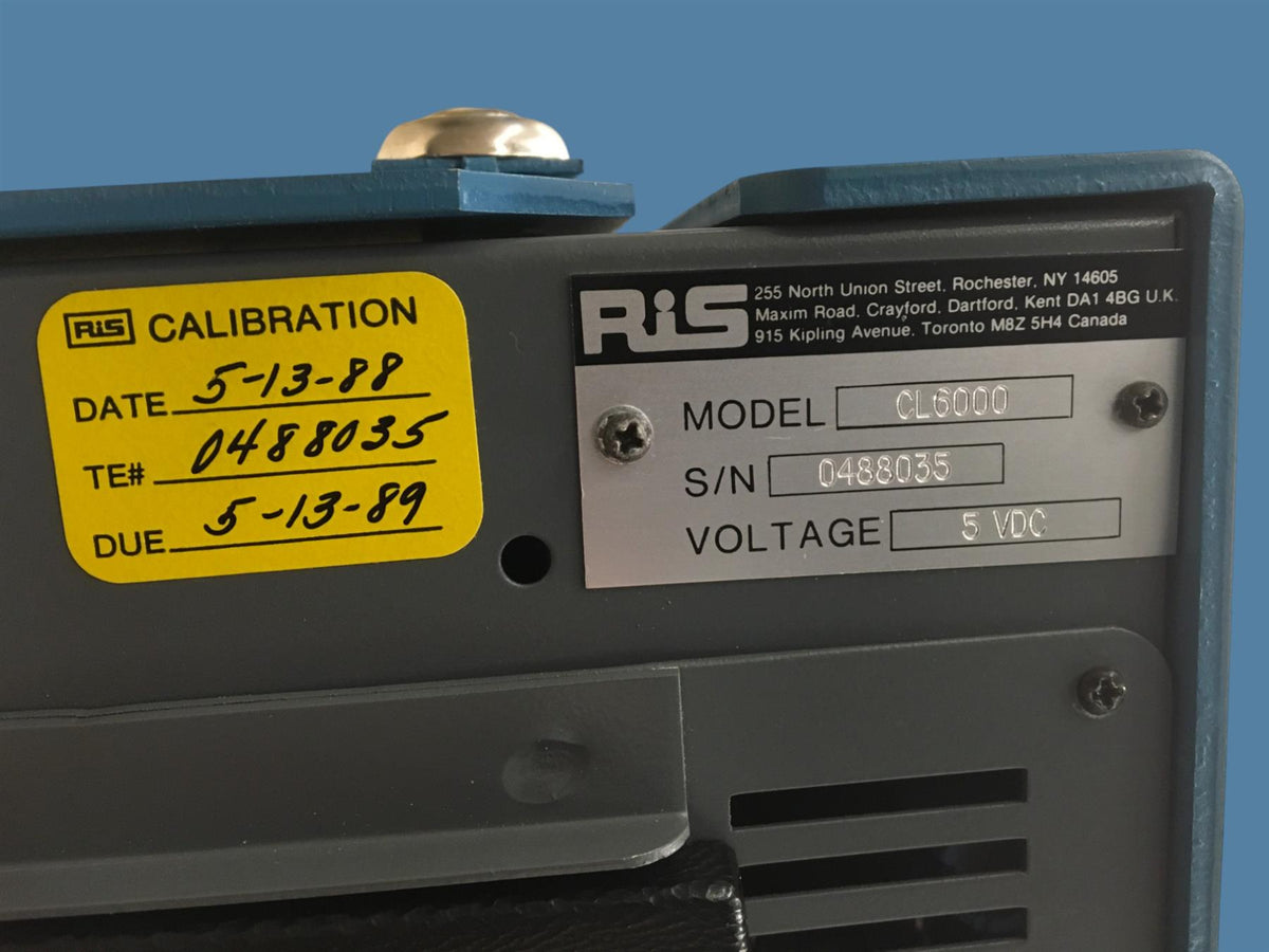 RiS CL6000 Supercal ATS Meter (Near Mint) w/ Charger/Power Cable & Bag