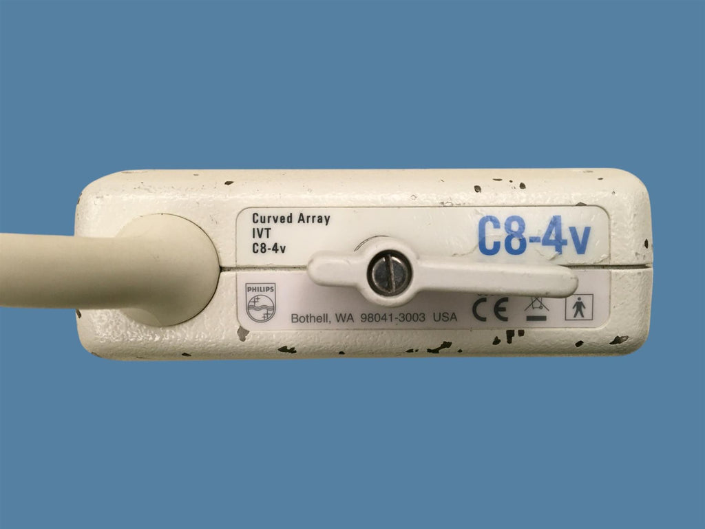 Philips Curved Array IVT C8-4v Ultrasound Transducer Probe