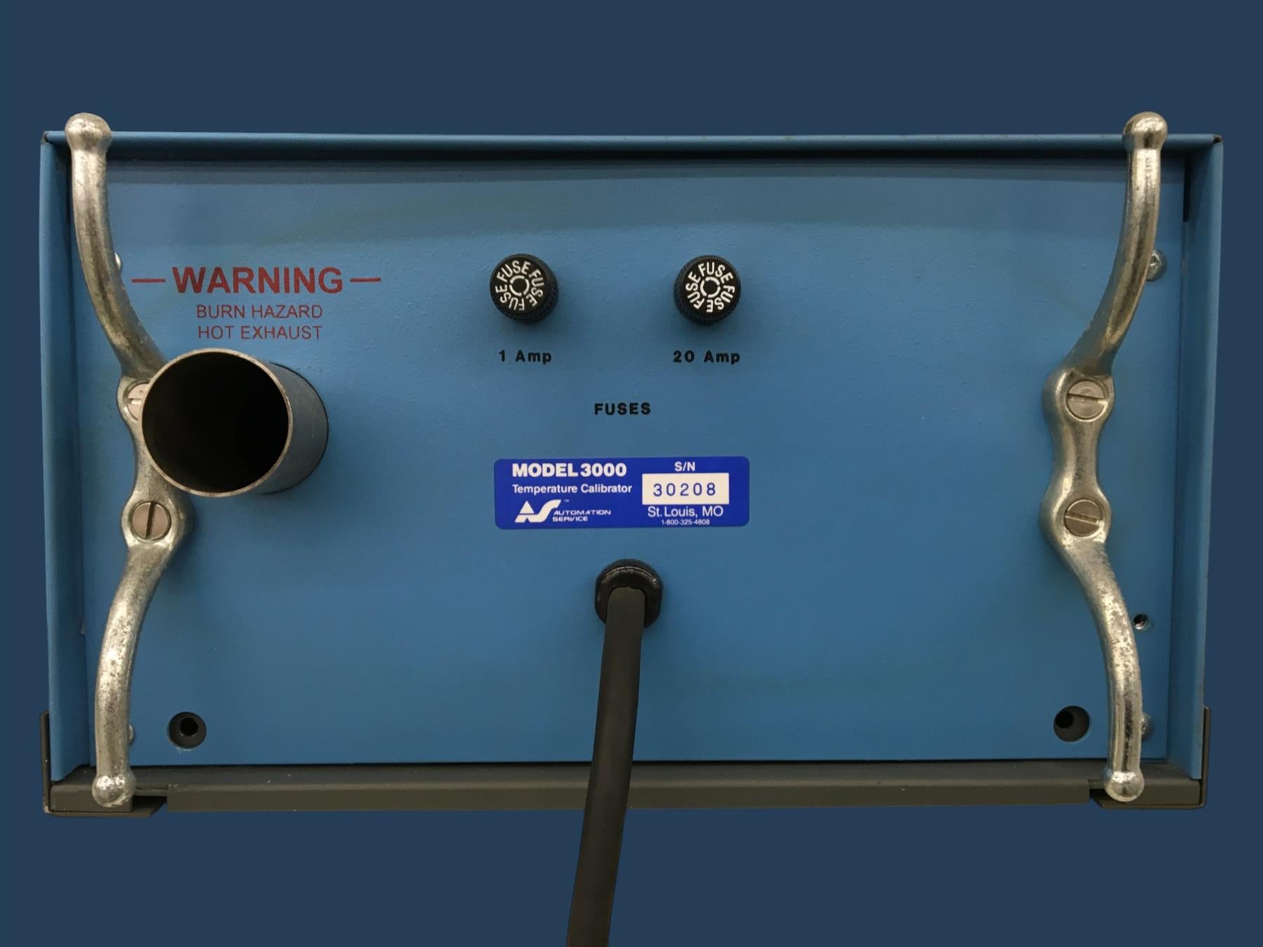 Automation Service Model 3000 Temperature Calibrator w/ Type-K TC Probe (READ)