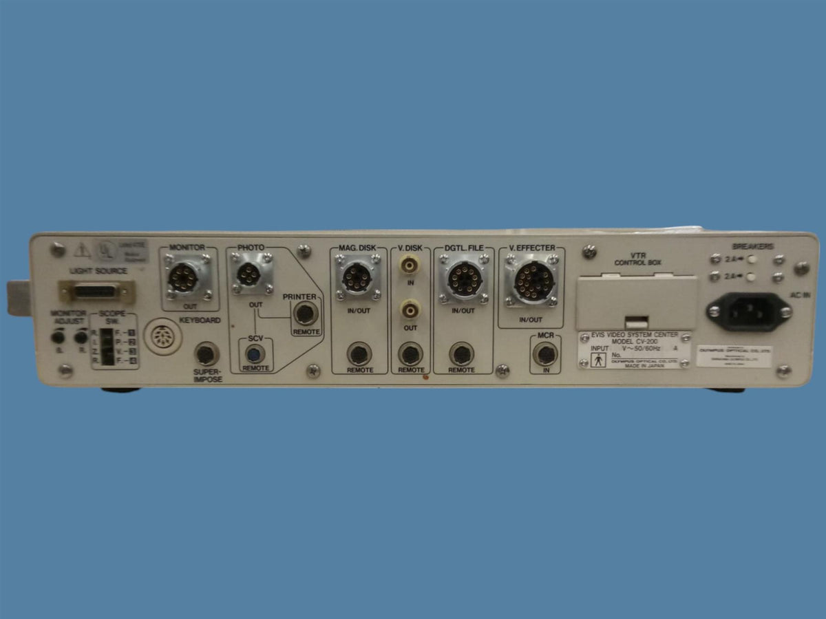 Olympus CV-200 EVIS Video System Center w/ Olympus EVIS Keyboard N860-3751-T103