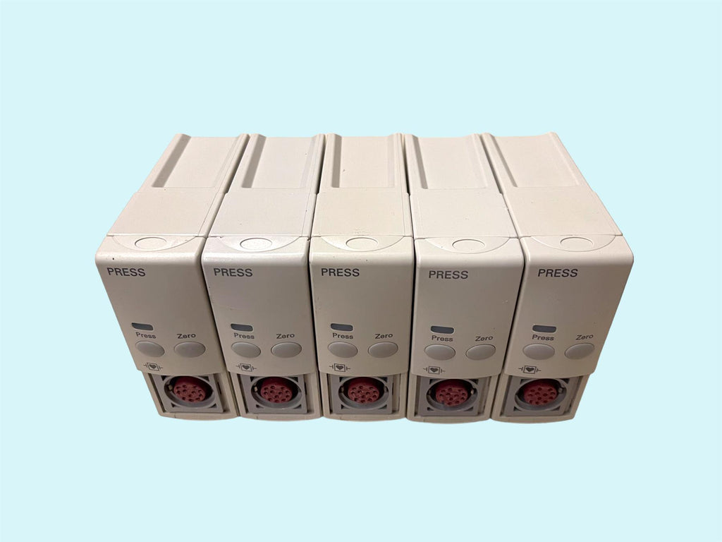 5 Philips Patient Blood Pressure Press Module M1006B (No Faceplate)