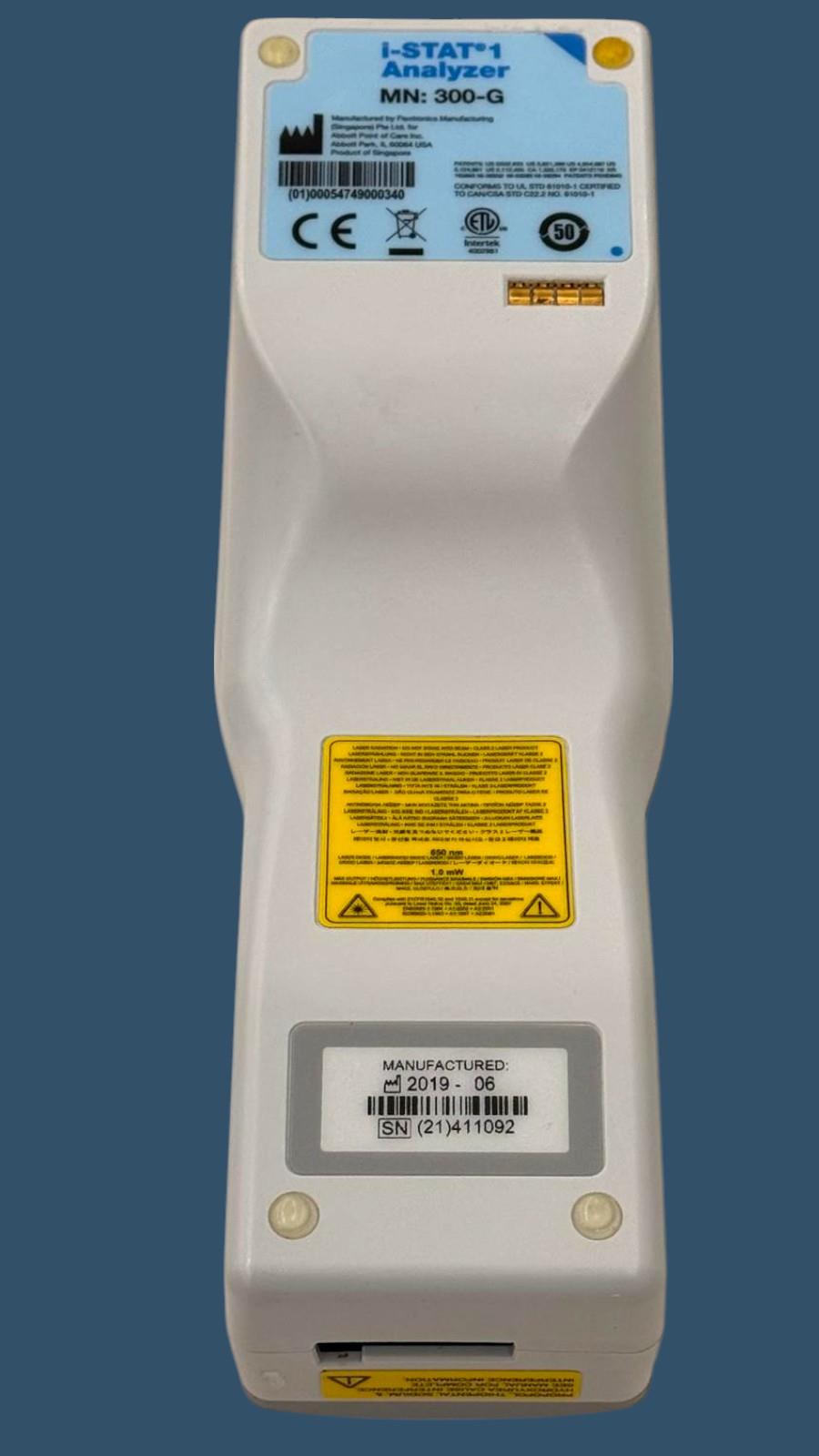 Abbott i-STAT 1 300-G Portable Hematology Analyzer Latest Software