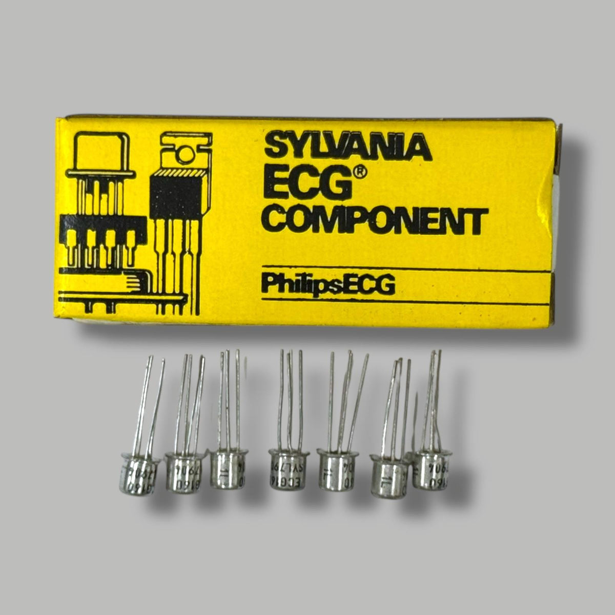 Sylvania ECG-160 Silicon PNP Transistor VHF RF Oscillator Mixer QTY 1