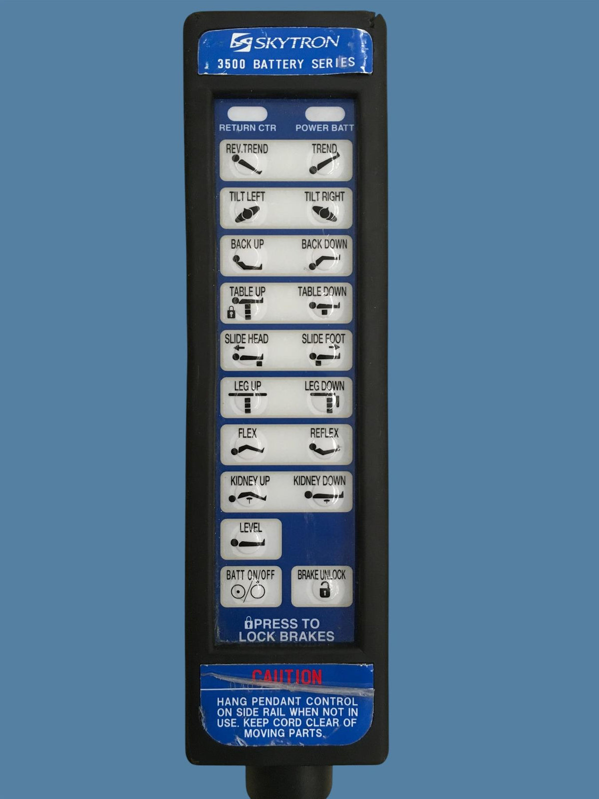 Skytron 3500 Battery Series Surgical Table Hand Control