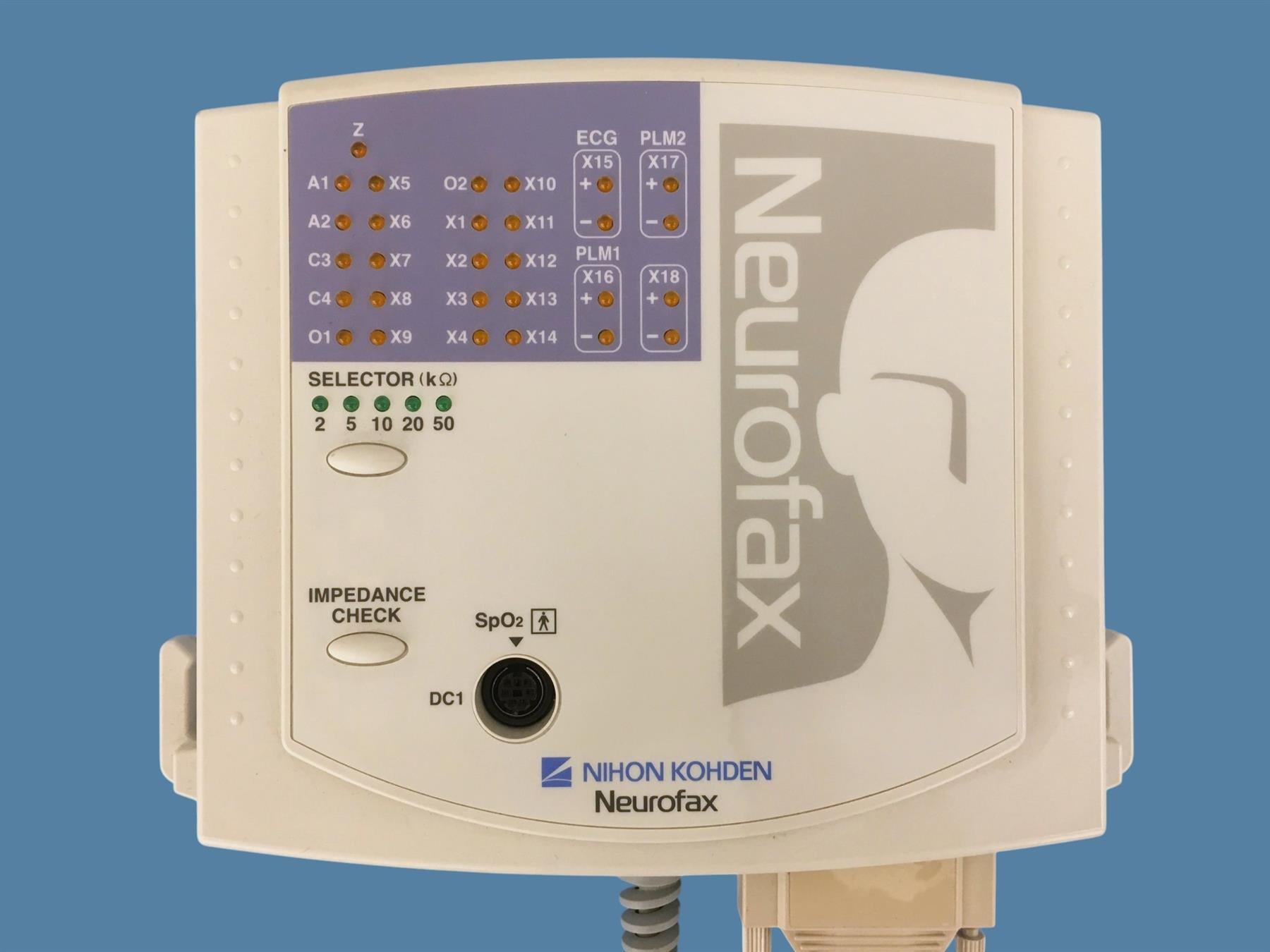 Nihon Kohden JE-912AK PSG Sleep Input Box (2019) w/ 683485B Cable