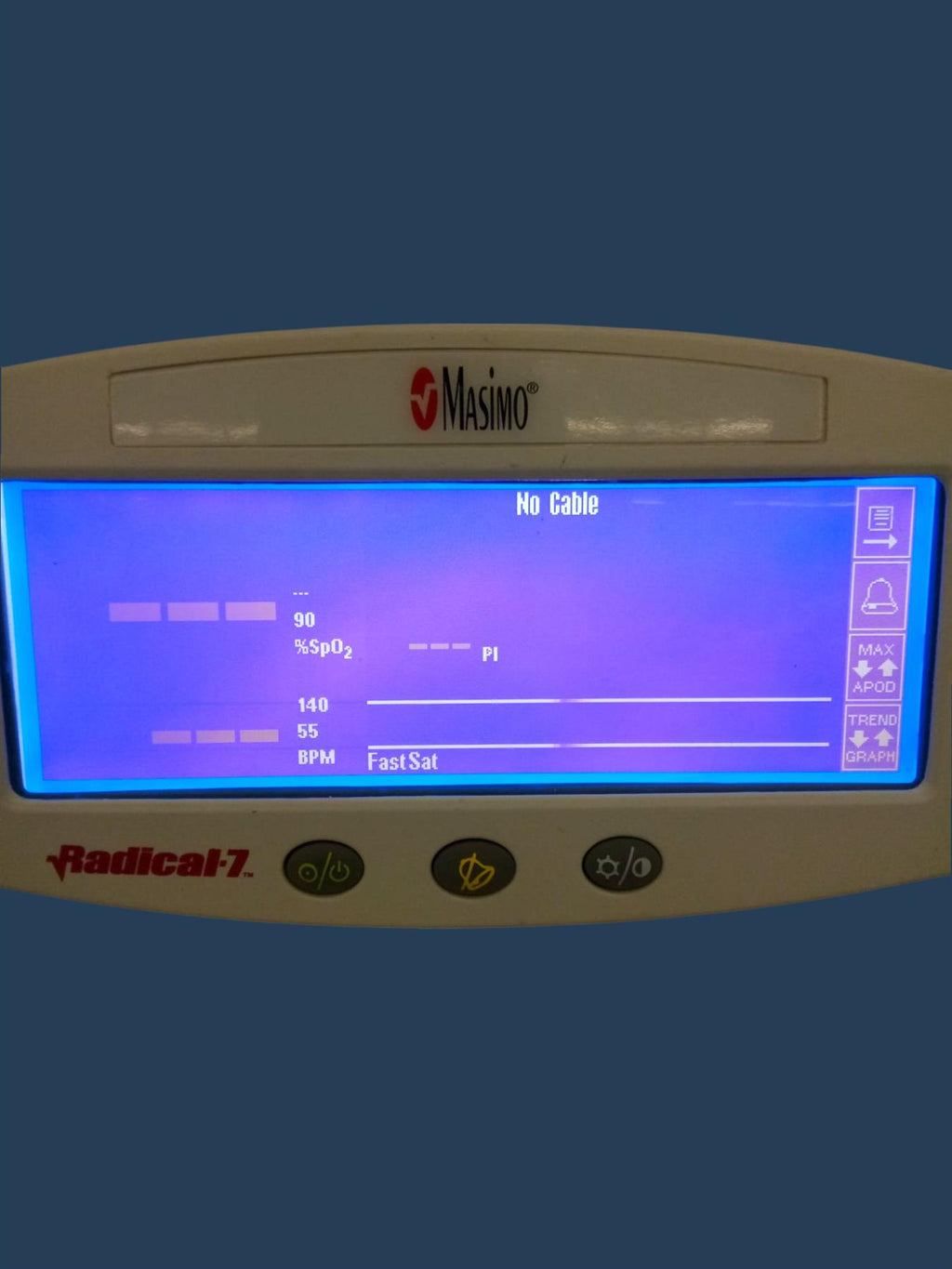 Masimo Radical-7 Rainbow Pulse Oximeter Monitor w/ RDS-3 Dock