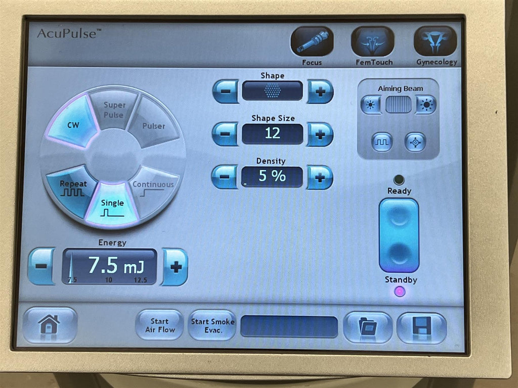 2011 Lumenis AcuPulse ST 40W CO2 SurgiTest Soft Tissue Laser System 40ST