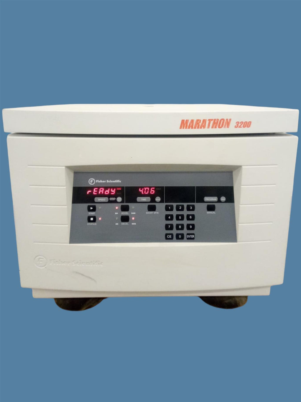 IEC Fisher Scientific Marathon 3200 Benchtop Centrifuge w/ Rotor & Buckets