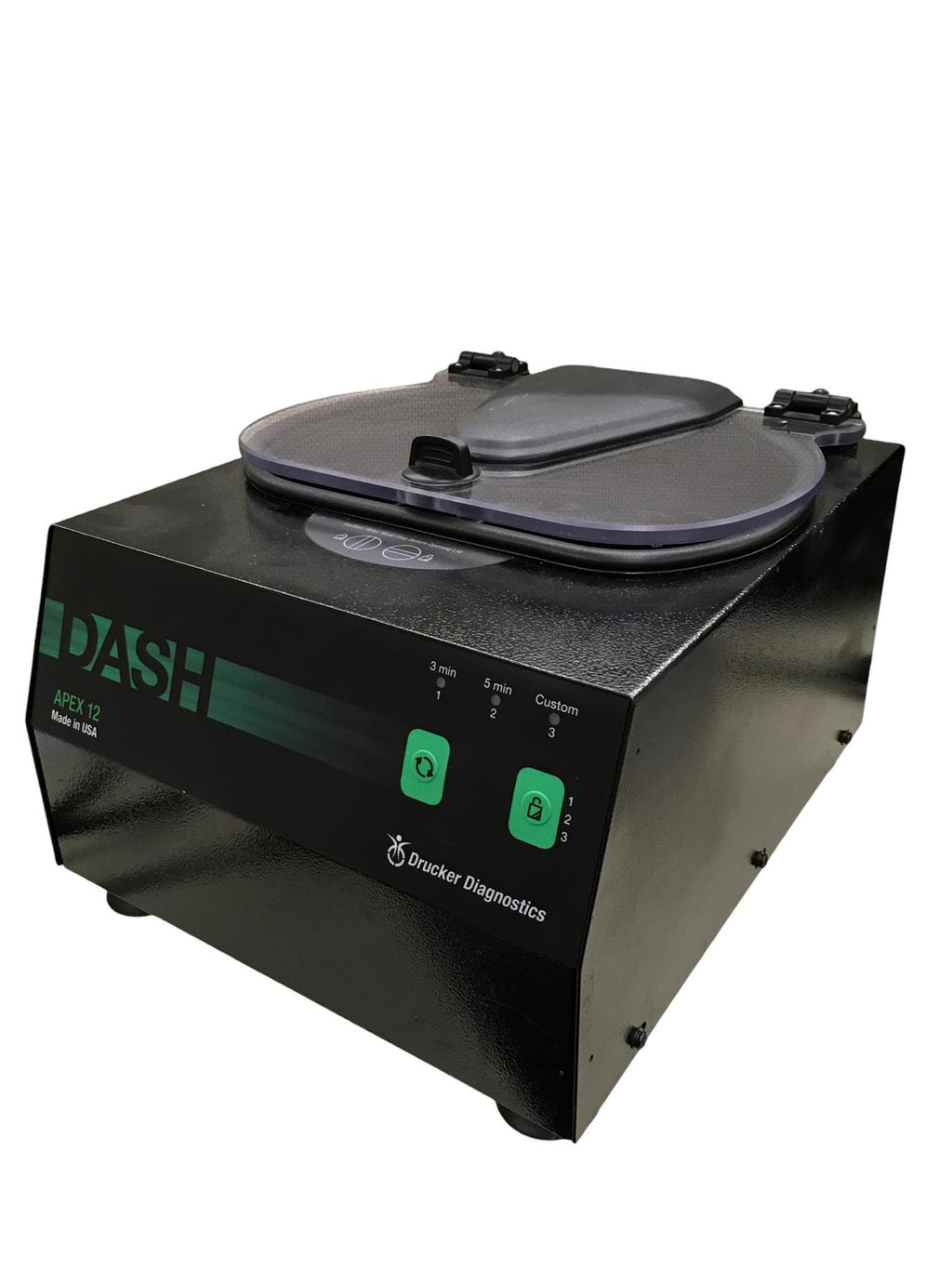 Drucker Diagnostics Dash Apex-12 Centrifuge w/ 12 Tubes