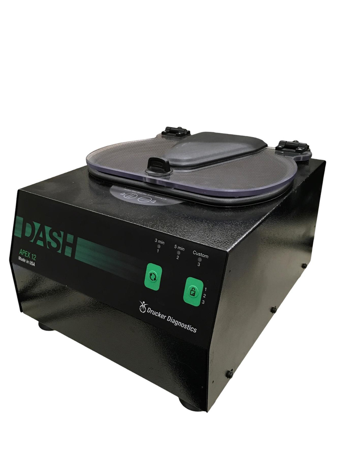 Drucker Diagnostics Dash Apex-12 Centrifuge w/ 12 Tubes