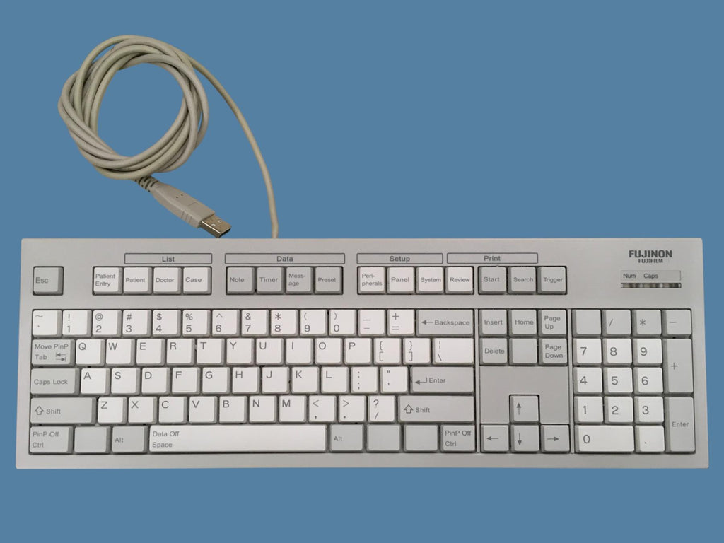 Fujifilm Fujinon SU-1 EUS Keyboard DK-4440E USB - Patient/Data Layout