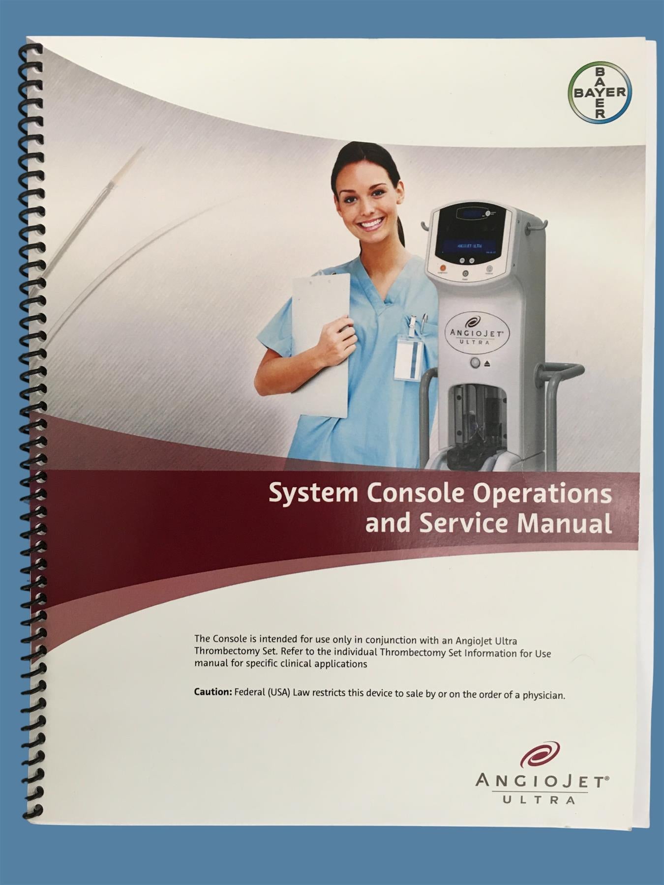 Bayer AngioJet Ultra Thrombectomy System Console 5000A w/ Footswitch (2015)