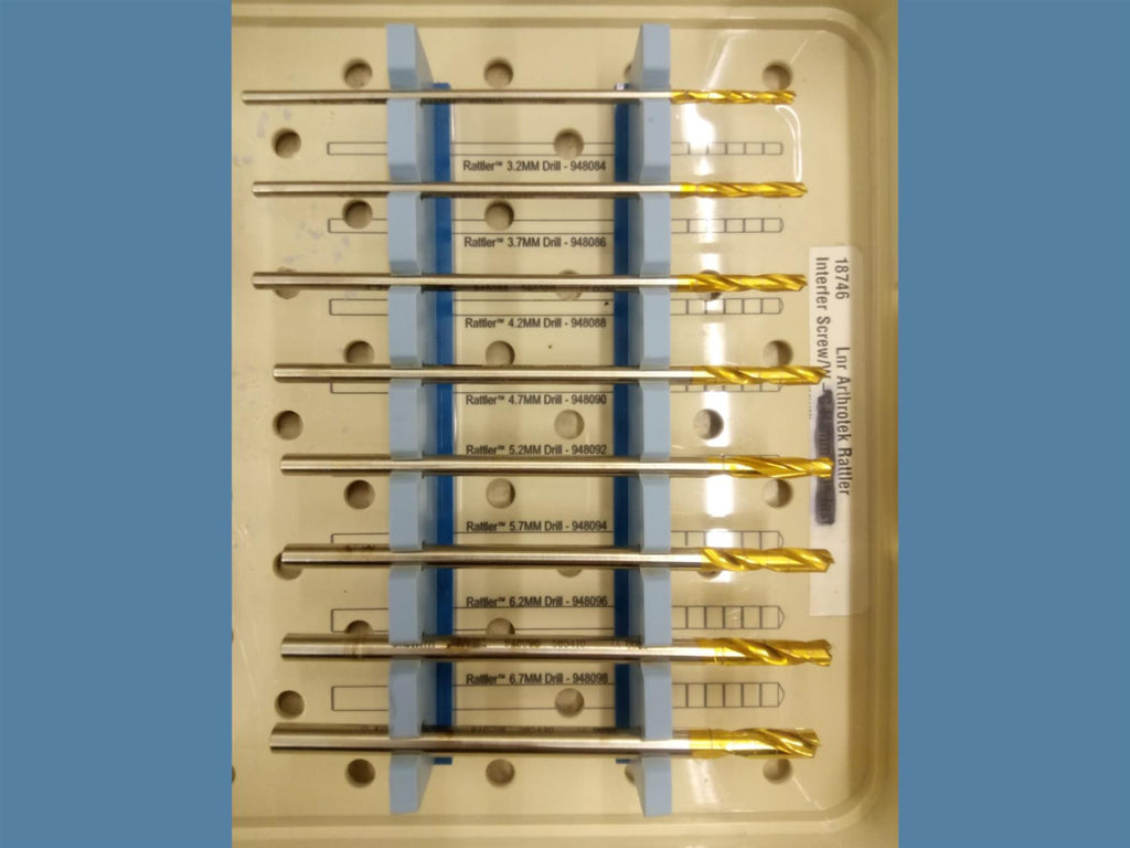 BioMet Sports Medicine Rattler Tenodesis Set w/ Sterilization Tray