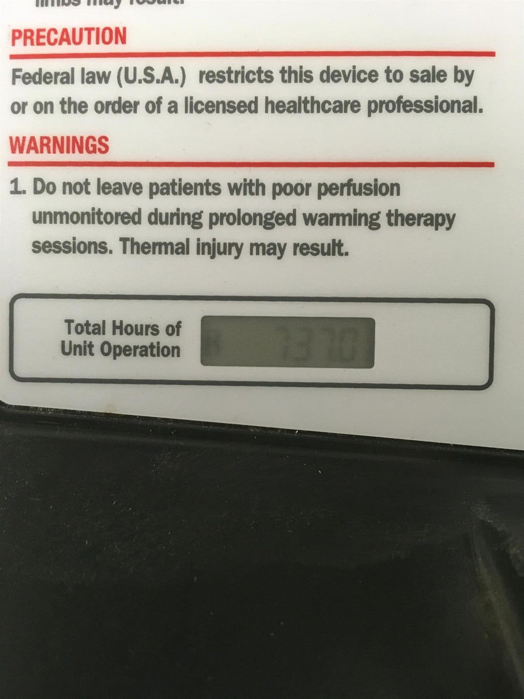 3M Bair Hugger Model 505 Patient Warming System w/ Hose (READ)