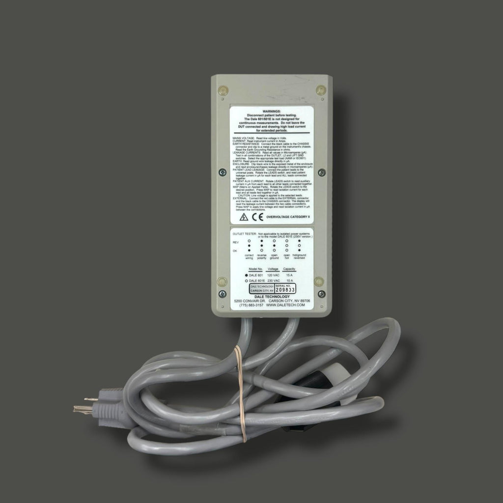 Dale Technology DALE601 Safety Analyzer w/ Storage Bag