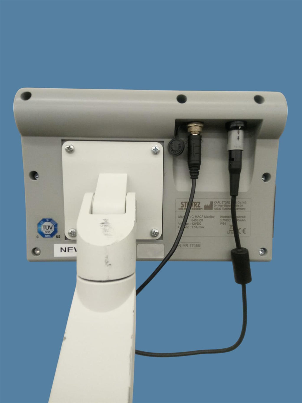Karl Storz C-MAC Monitor 8403 ZX Video Laryngoscope Monitor w/ Rolling Stand