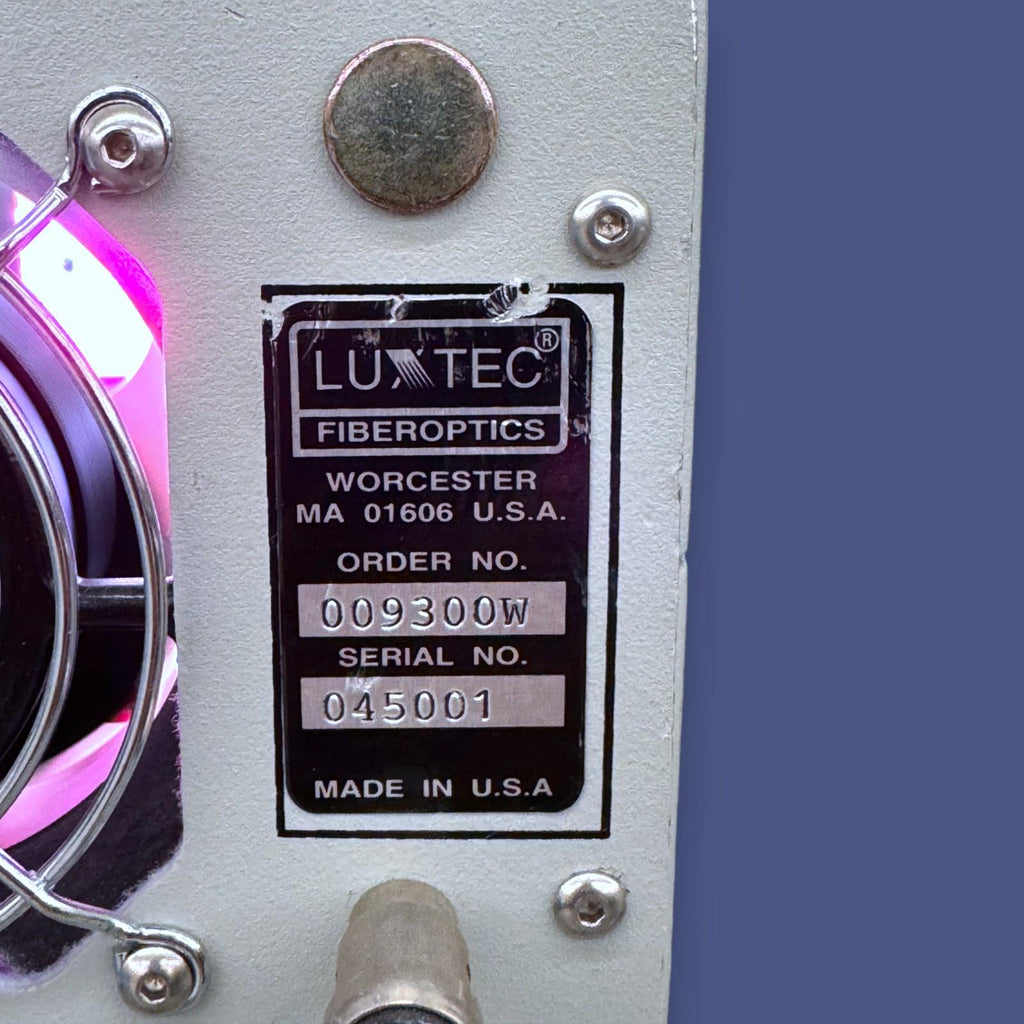 Luxtec Fiberoptics Supercharged 9300 009300W Xenon Series 9000 Light Source