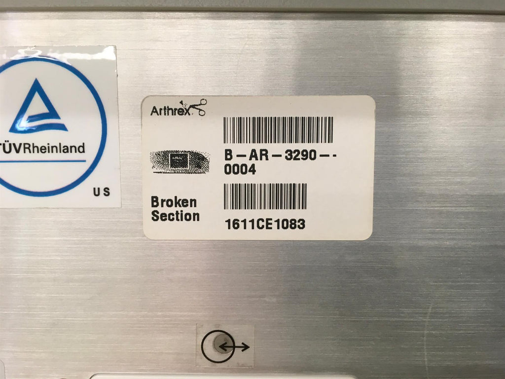 Arthrex AR-3290-0004 Synergy Insufflator Console (Screen Not Working)