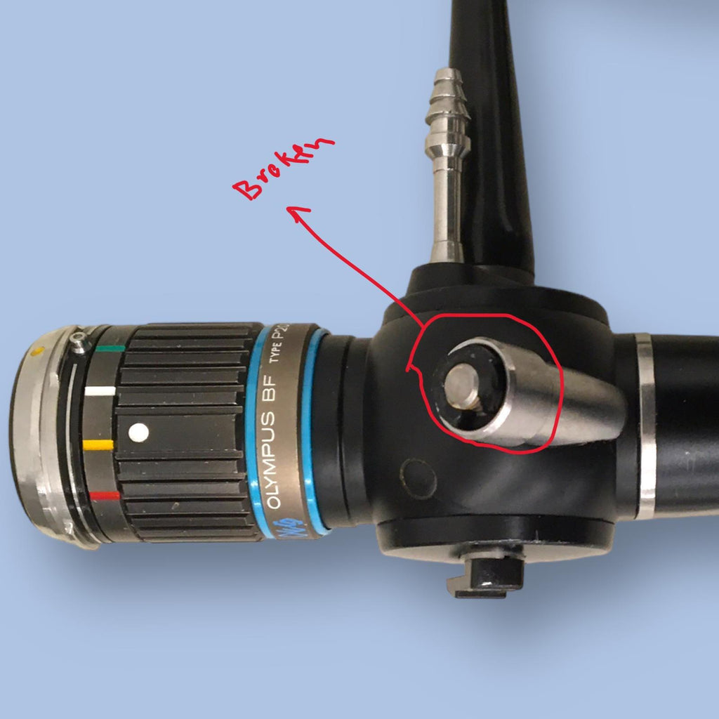 Olympus BF Type P20D Fiberoptic Bronchoscope Endoscope BF-P20D