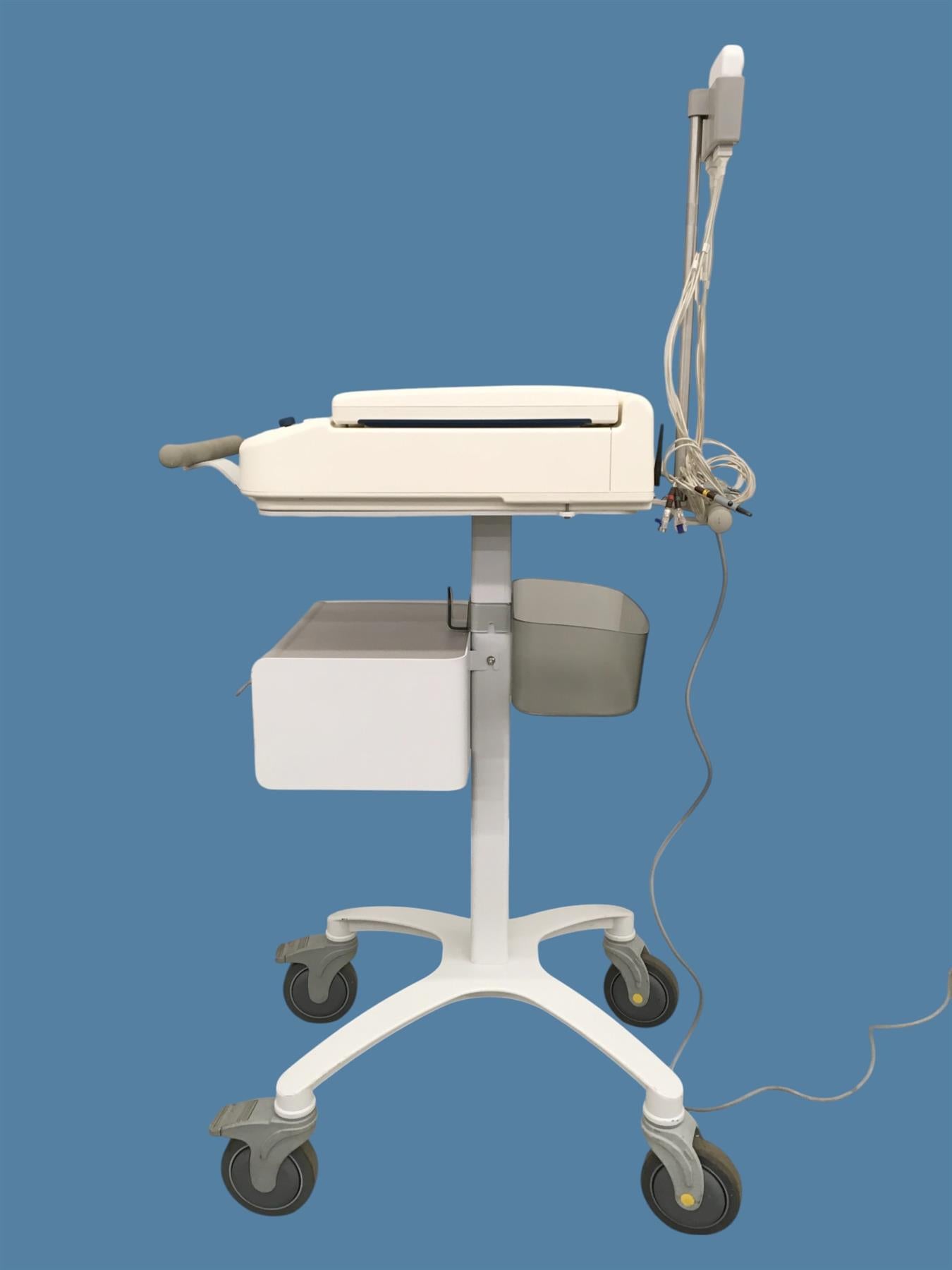 Mortara ELI 350 Electrocardiograph w/ Cart & WAM Module/Leads