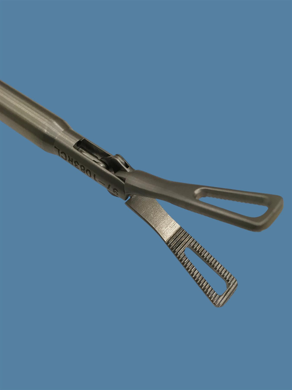 Symmetry Surgical 97-1083RCL Duval Grasping Forceps 10 mm, 45 cm Long Acculok
