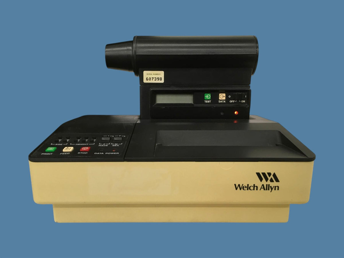 Welch Allyn 61000 Pneumotach w/ 76100 Printer/Charger (READ)