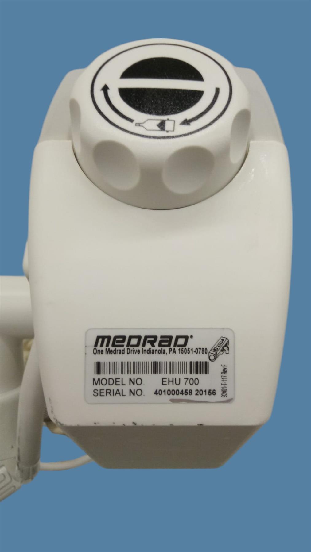 Medrad EHU 700 Envision CT Injector Head w/ Weighted Stand