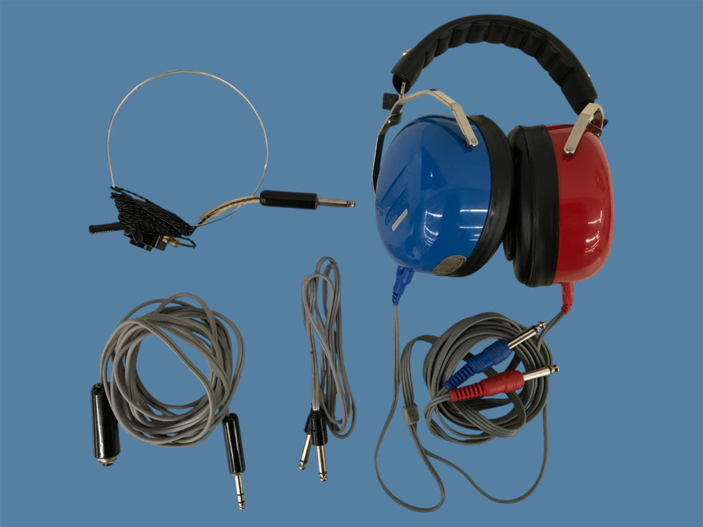 Beltone Model 110 Audiometer w/ Audiocups Amplivox Headphones, Case, Accessories