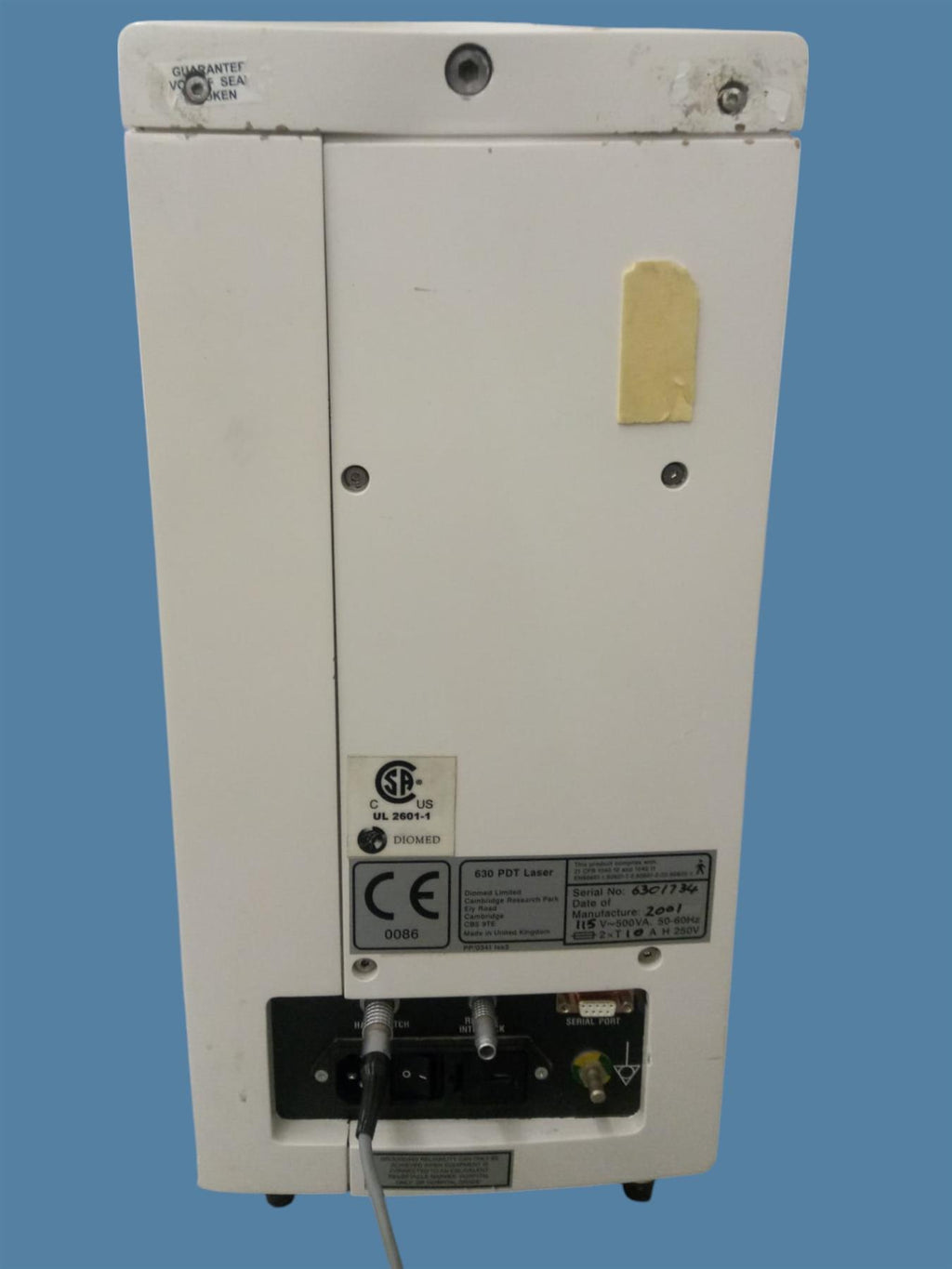 Diomed Ltd. 630 PDT Photodynamic Therapy Laser System w/ Handswitch