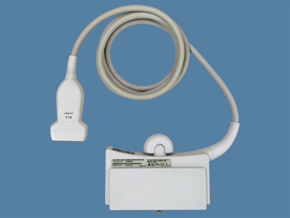 Siemens Acuson 6L3 Linear Array Ultrasound Transducer Probe (Model No. 08252598)