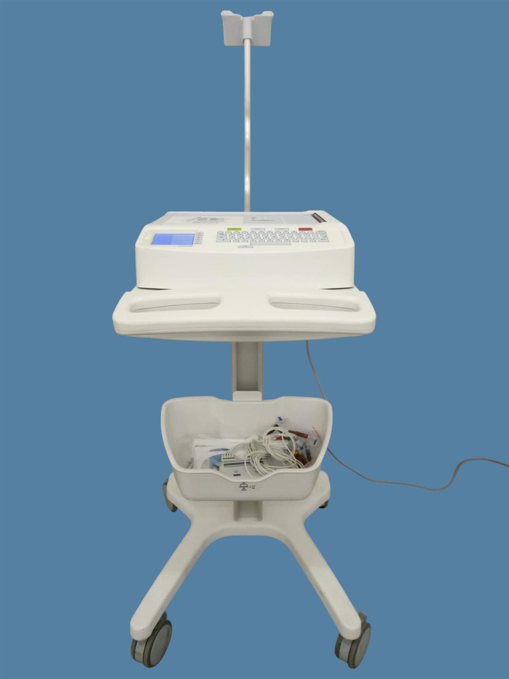 Mortara Burdick ELI 250c ECG/EKG w/ Wireless Acquisition Module & ELI Cart