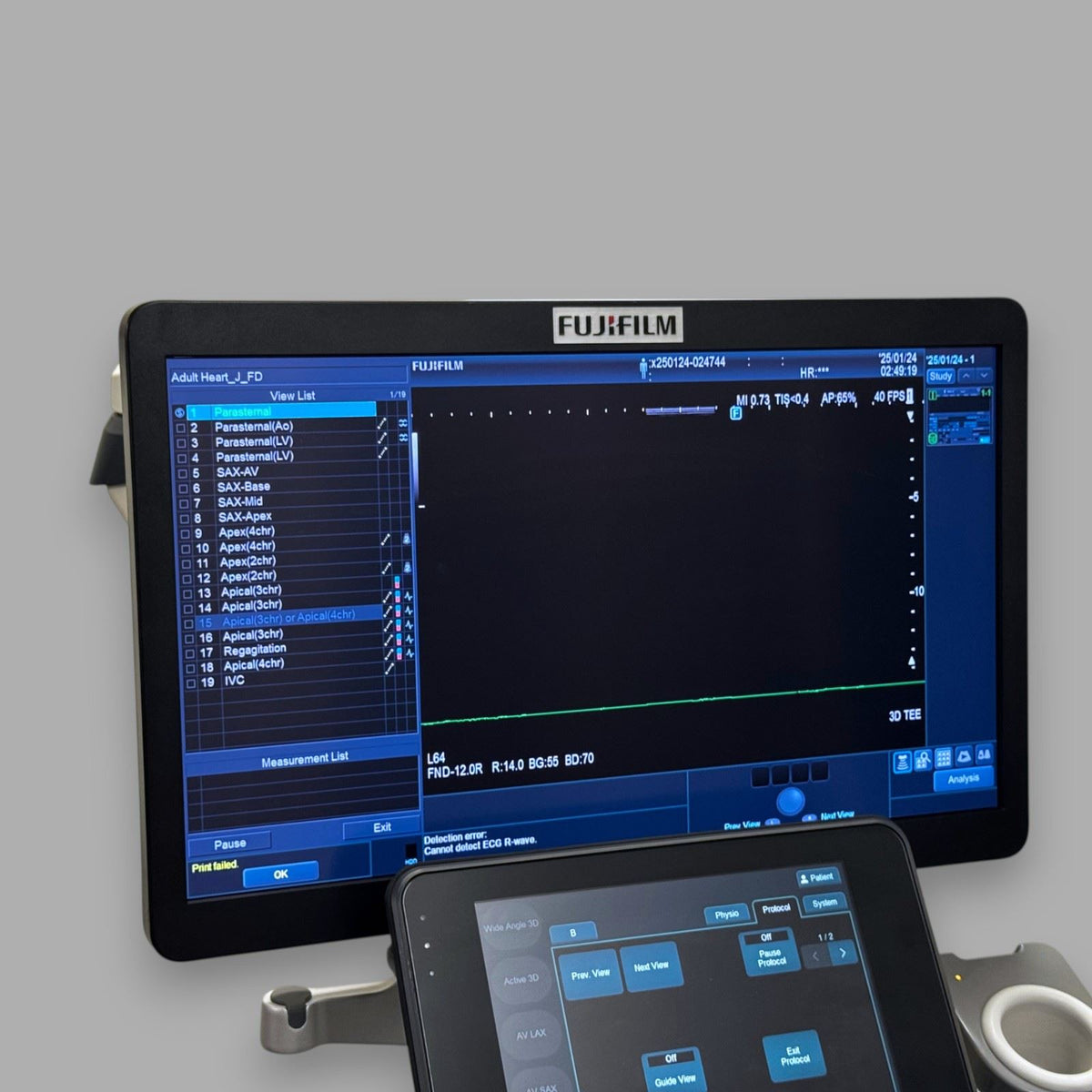 FUJIFILM Lisendo 880 3D Cardiovascular Ultrasound System w/ S31 & L64 Probes