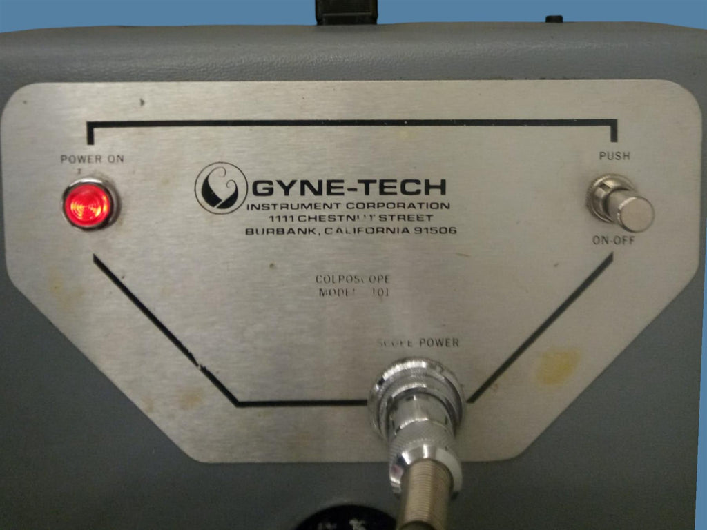 Gyne-Tech Model 101 Colposcope w/ Weighted Stand