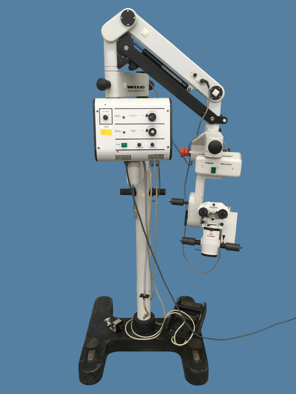 Wild Heerbrugg M690 Surgical Microscope w/ MEL 48 Controller on MS-C Stand