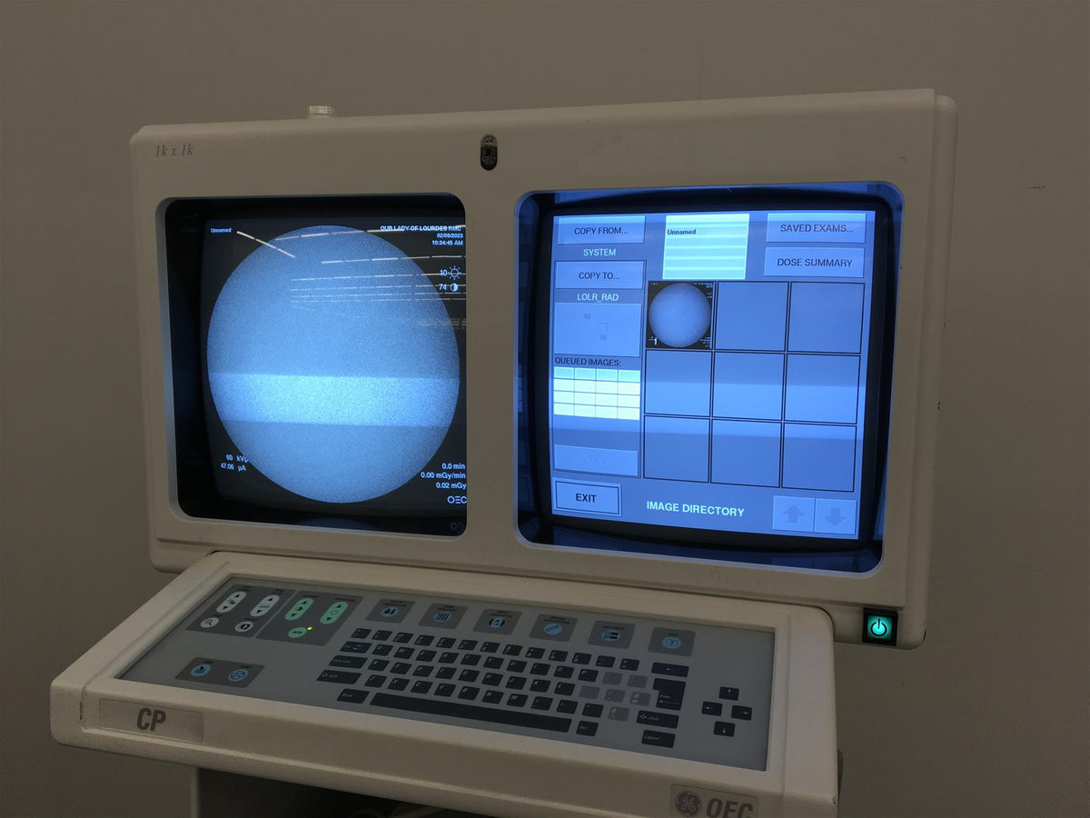 GE Medical Systems OEC MiniView 6800 HP Portable X-Ray Mini C-Arm