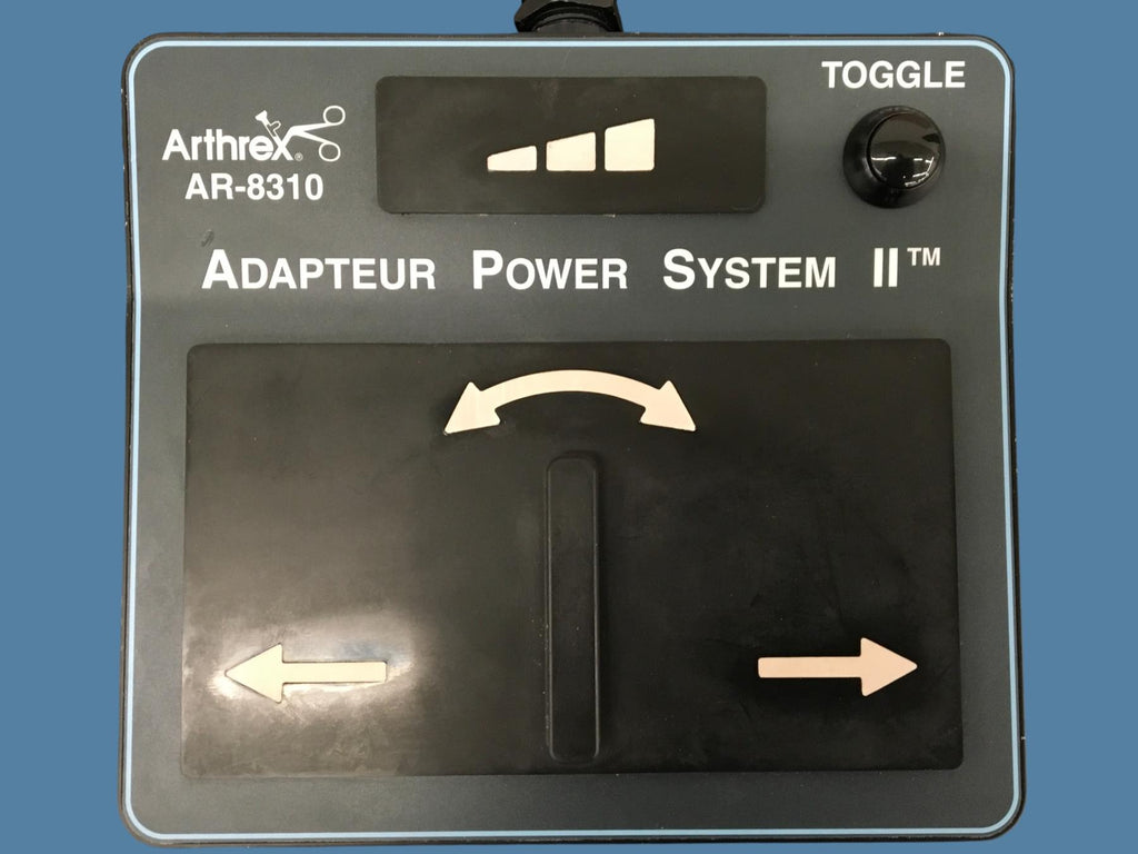 Arthrex APS II AR-8300 Shaver Console with Arthrex AR-8310 Footswitch