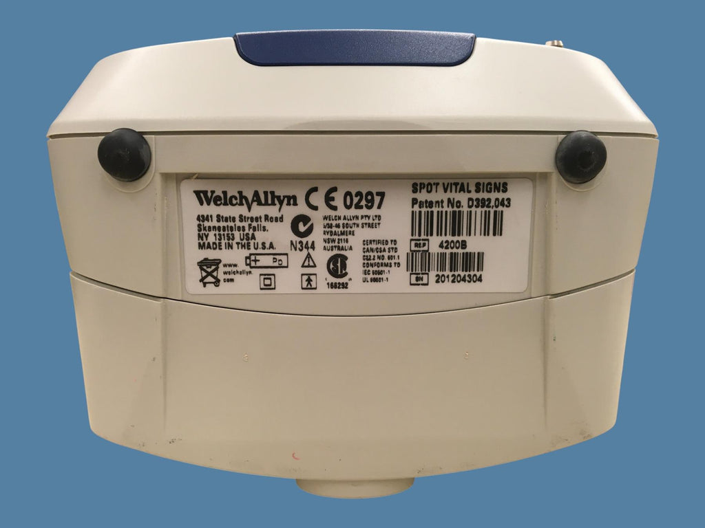 Welch Allyn Spot Vital Signs 4200B Patient Monitor (No Power Supply)